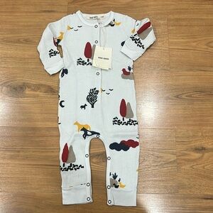 Bobo Choses White One Piece with Multicolor Print